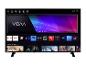 Smart-TV mit Streaming-Apps und Filmempfehlungen.