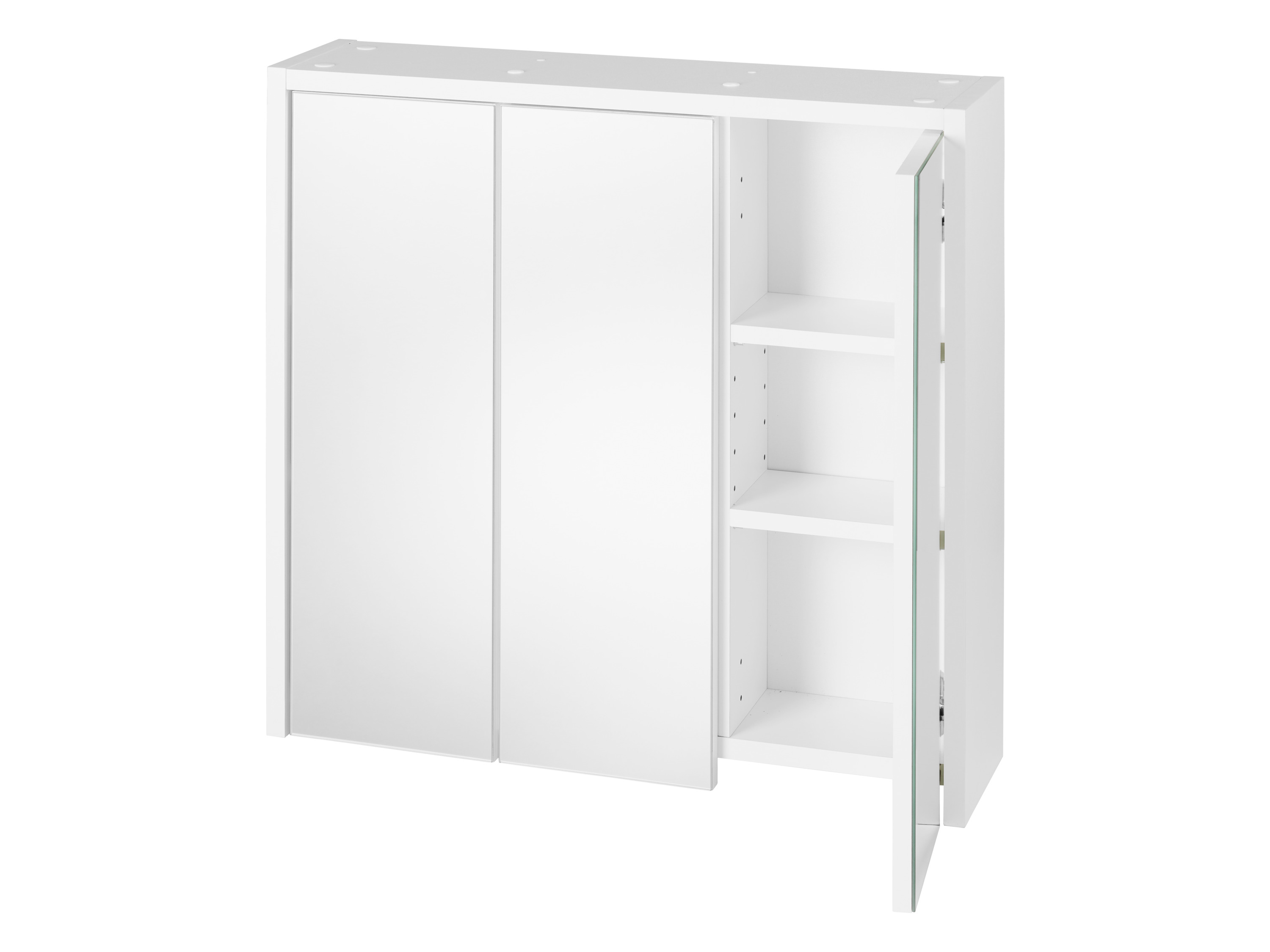 Thumbnail - LIVARNO home Spiegelschrank, perlweiß