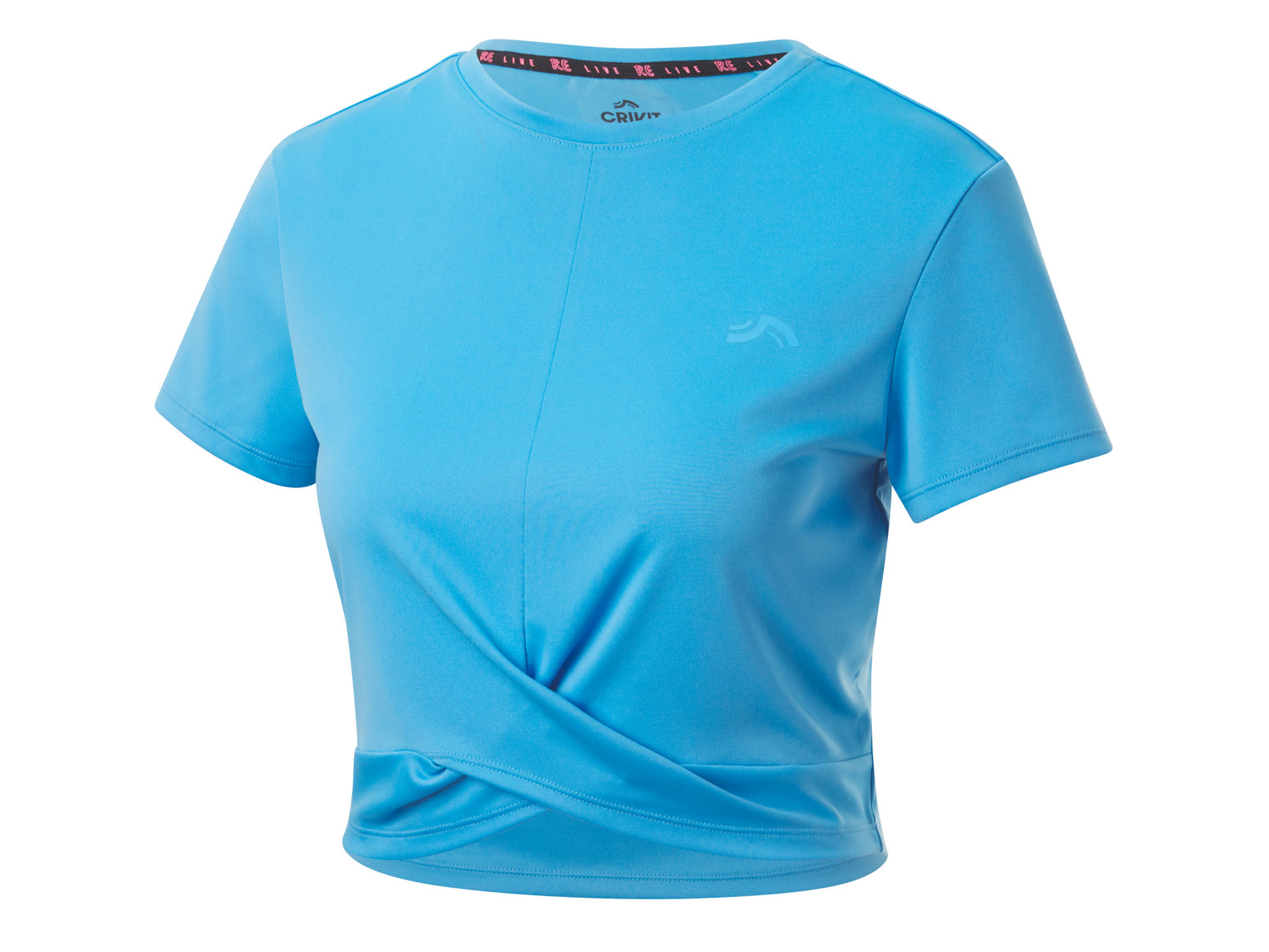 CRIVIT Damen Funktionsshirt (Blau, L(44/46)) | 04335633048485