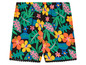 Sommer Shorts mit Blumen- und Blätterdruck.