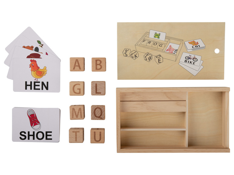 Gehe zu Vollbildansicht: Playtive Holz-Motorik-Spielzeug, nach Montessori-Art - Bild 3
