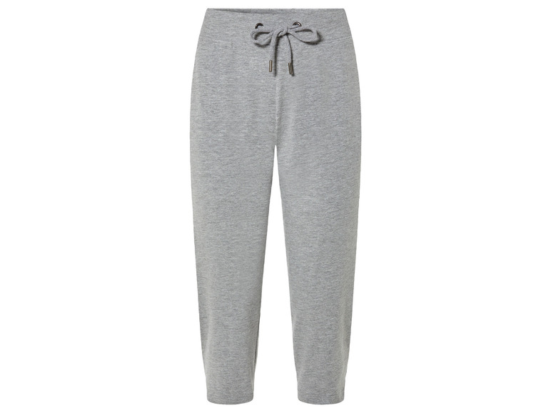 Graue Jogginghose mit Kordelzug.