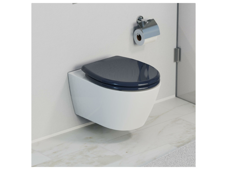 Gehe zu Vollbildansicht: Schütte WC Sitz Duroplast, mit Absenkautomatik und Schnellverschluss - Bild 25