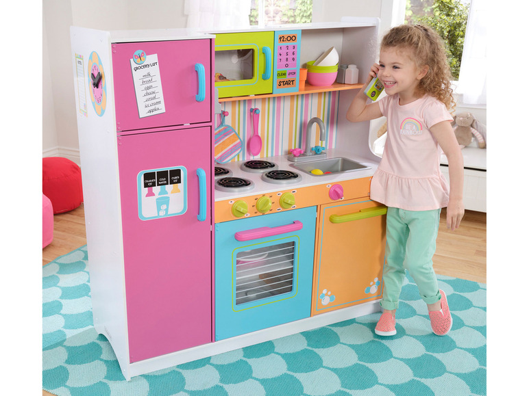 Gehe zu Vollbildansicht: KidKraft Deluxe Spielküche »Big and Bright«, pflegeleicht - Bild 4