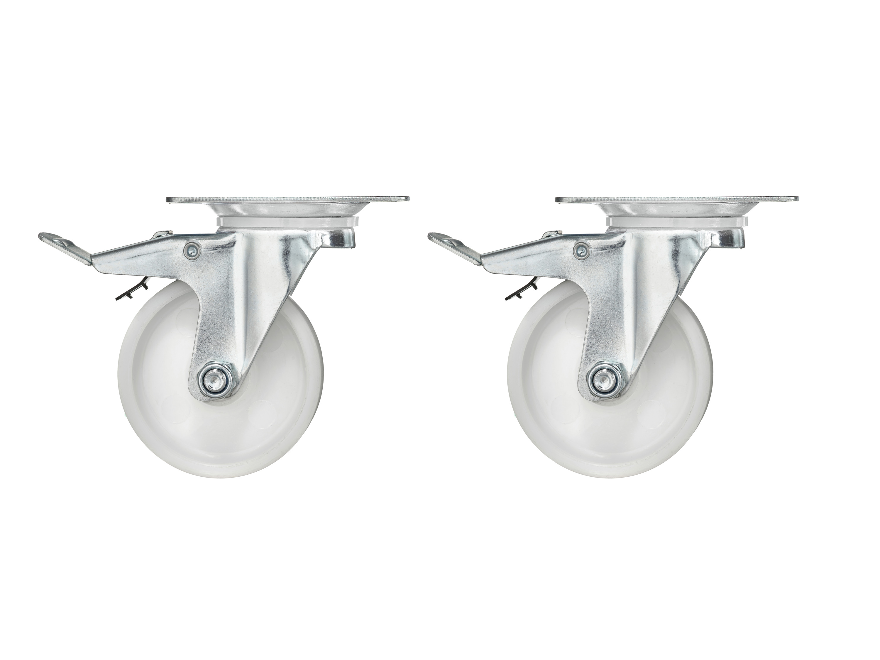 Thumbnail - PARKSIDE® Lenkrollen / Möbelrollen / Transportrollen (Transportrollen-Set 4-teilig)