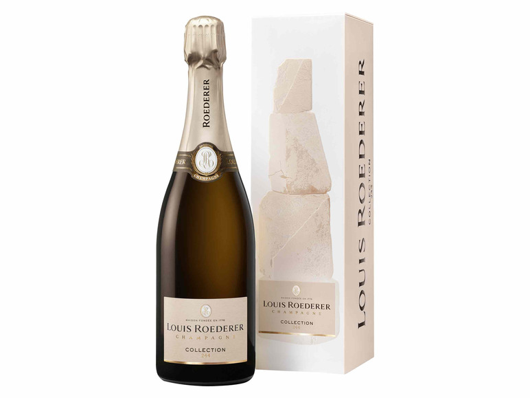 Gehe zu Vollbildansicht: Louis Roederer Collection 244 brut mit Geschenkbox, Champagner - Bild 1