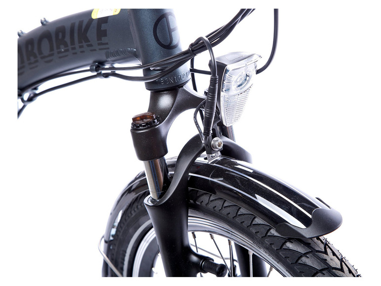Gehe zu Vollbildansicht: JOBOBIKE E-Bike »Sam«, vollgefedert, 20 Zoll - Bild 10