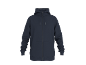 Marineblauer Kapuzenpullover mit Reißverschluss für Herren