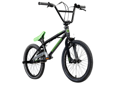 BULLSEYE - BMX Fahrrad »Project 301«, 20 Zoll (schwarz/grün)