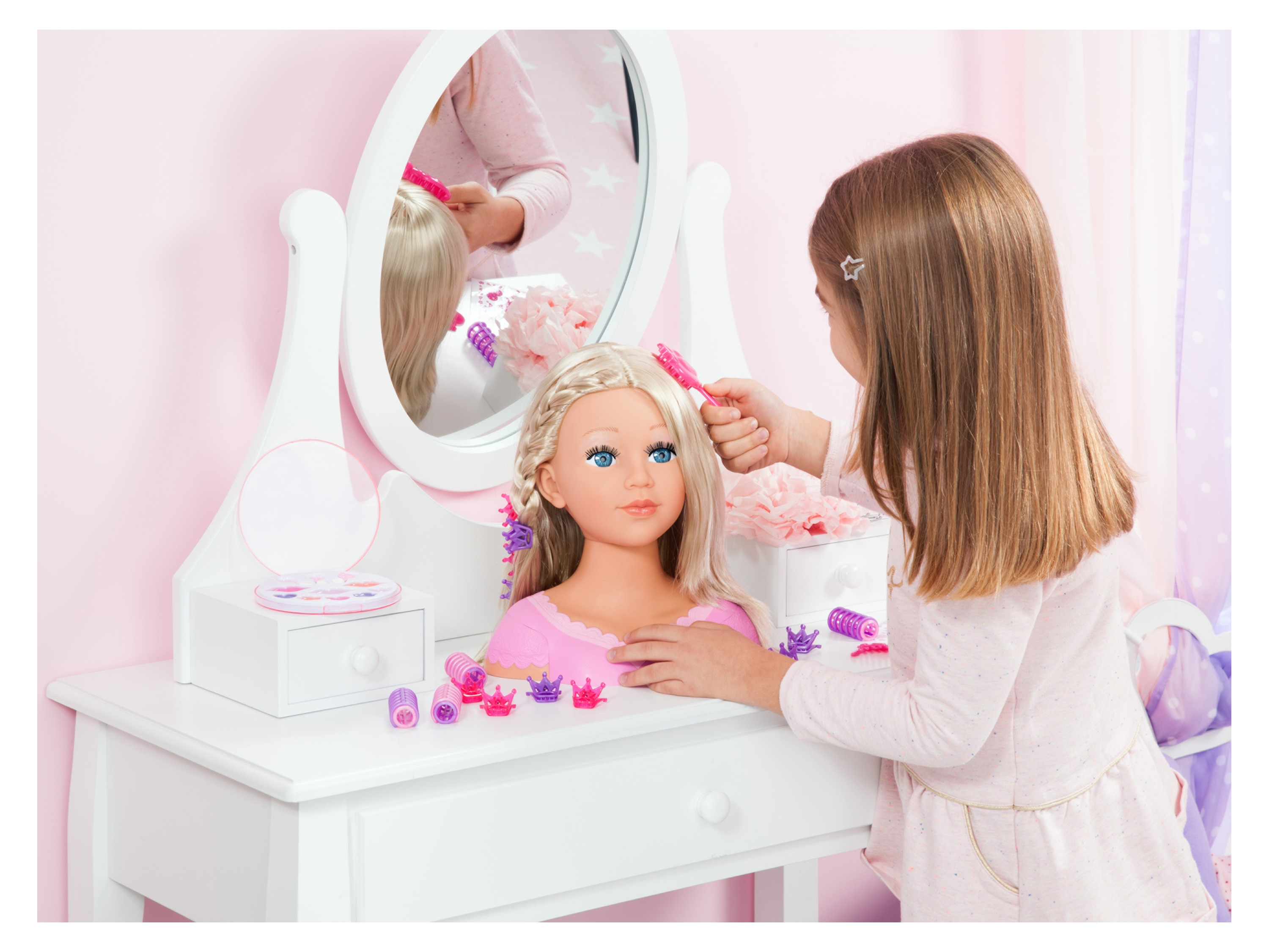 Thumbnail - Bayer Design Schminkkopf »Charlene Super Model« (Blond)