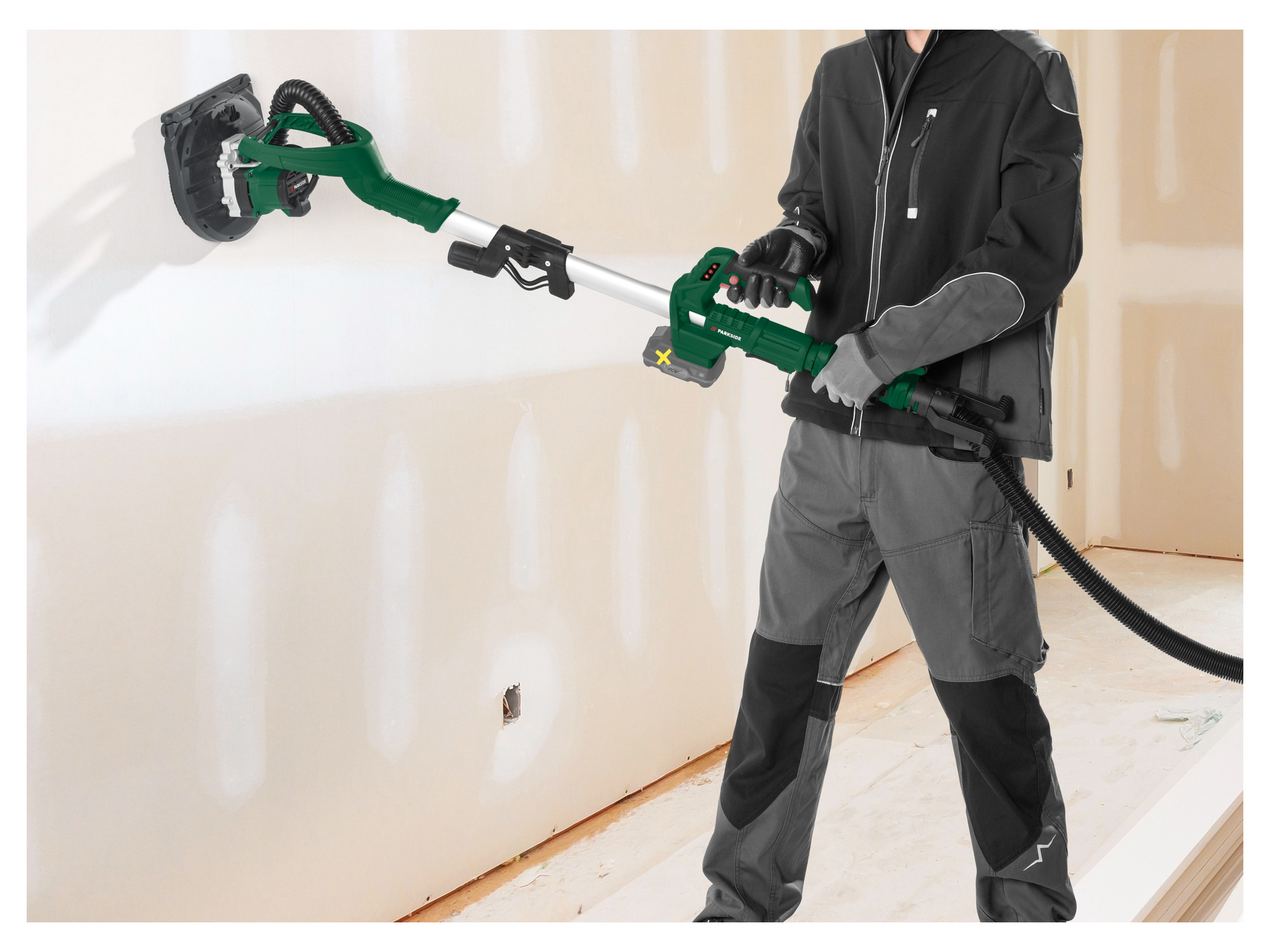 Thumbnail - PARKSIDE® 20 V Akku-Wand- und Deckenschleifer »PWDSA 20-Li A1«, ohne Akku und Ladegerät