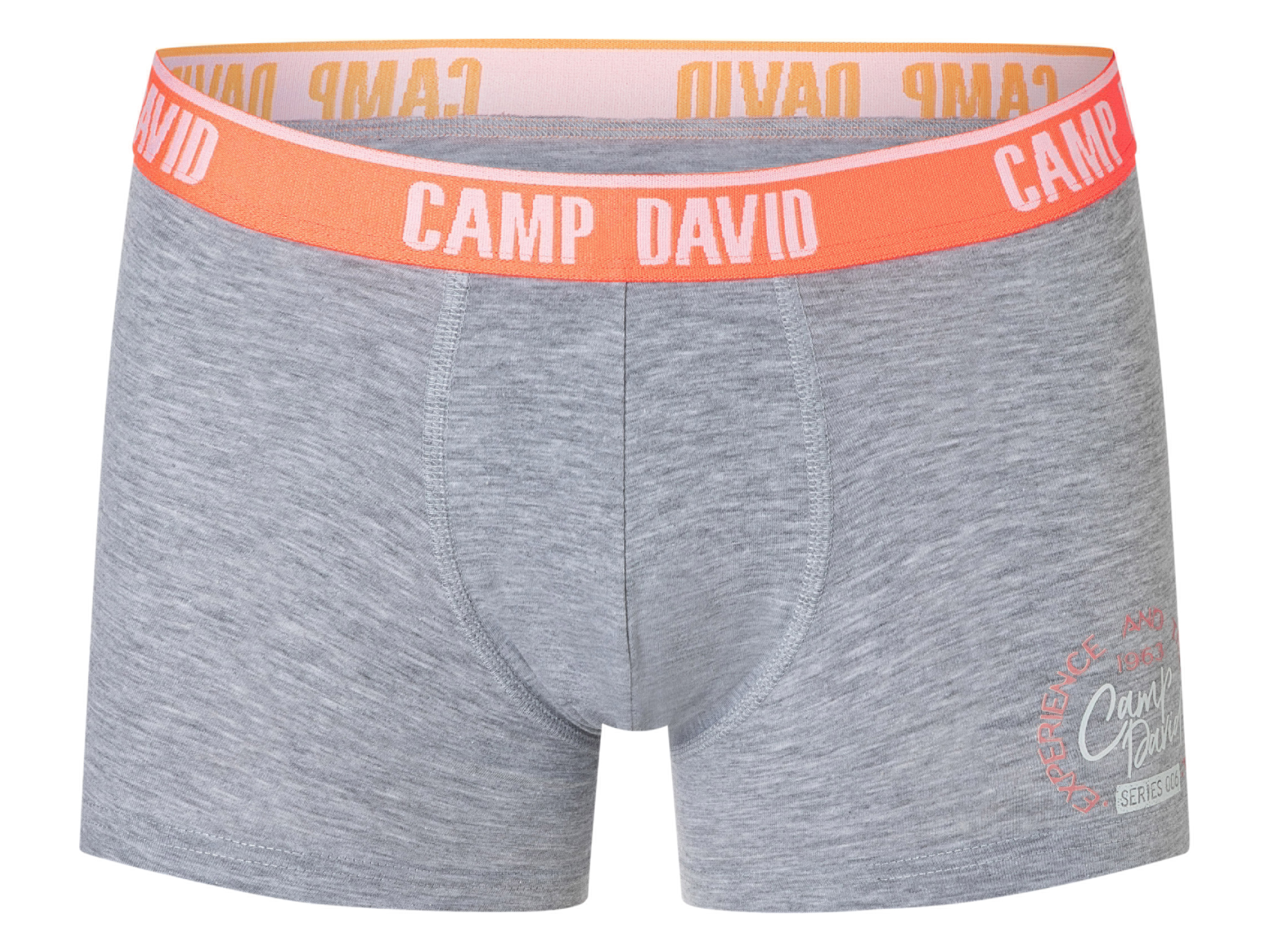 Thumbnail - Camp David Herren Boxer, 2 Stück (Schwarz/Grau, XXl)