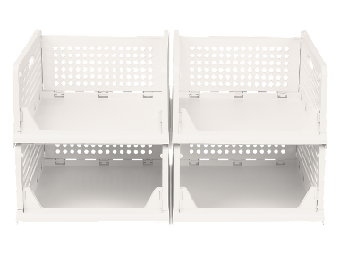 W5 Schrank-Organizer, 4er-Set
