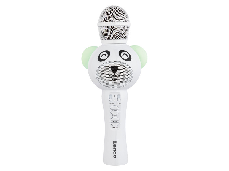 Gehe zu Vollbildansicht: Lenco Kinder-Karaoke-Mikrofon »BMC-120« in Bären-Optik - Bild 7