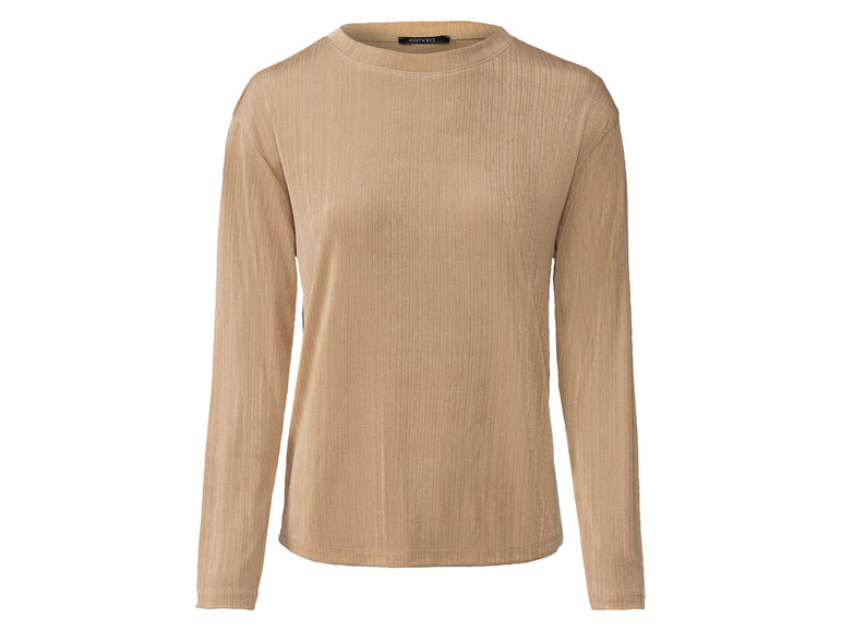 Gehe zu Vollbildansicht: esmara® Damen Pullover mit festlichem Glitzereffekt - Bild 4