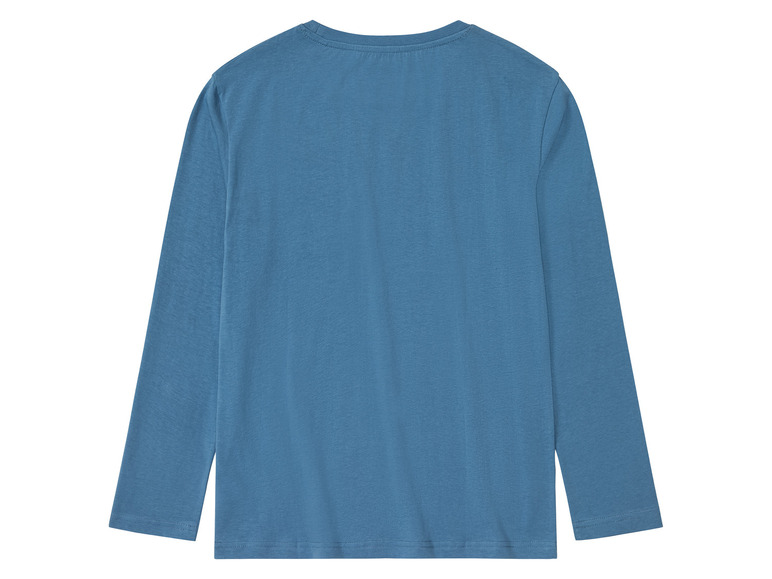 S.Oliver Jungen Langarmshirt – Gestreift, Mit Druckknöpfen, Regular Fit