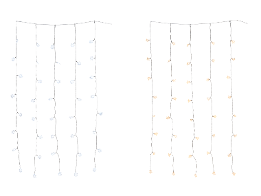 LIVARNO® LED-Lichtervorhang