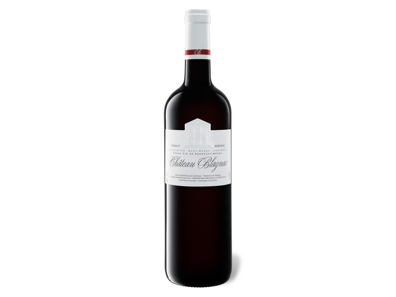 Gehe zu Vollbildansicht: Château Blagnac Haut-Médoc Bordeaux AOC trocken, Rotwein 2019 - Bild 1