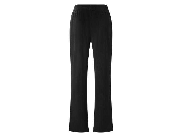Schwarze weite Freizeithose