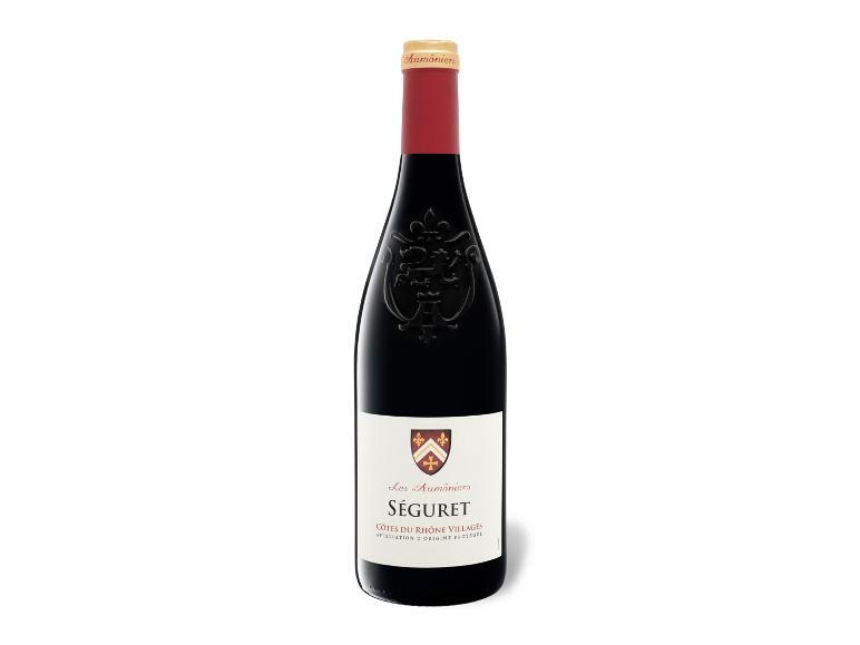 Les Aumôniers Séguret Côtes du Rhône Villages AOP trockener Rotwein 2025