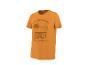 Orangefarbenes T-Shirt mit Surfshop-Aufdruck und dem Text 'ENDLESS SUMMER RIDING THE WAVES'.