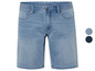 Hellblaue Jeans Shorts für Herren.