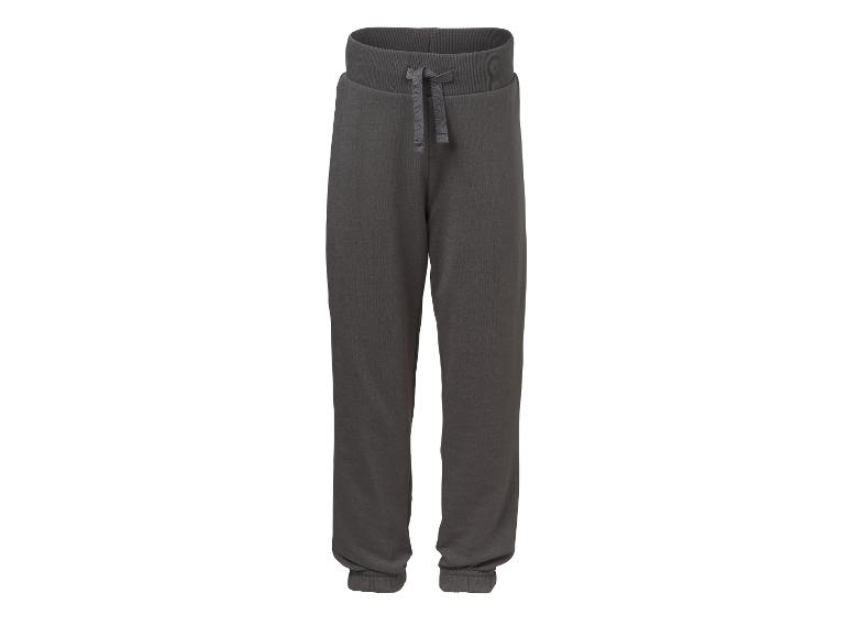 Dunkelgraue Jogginghose mit Kordelzug in der Taille