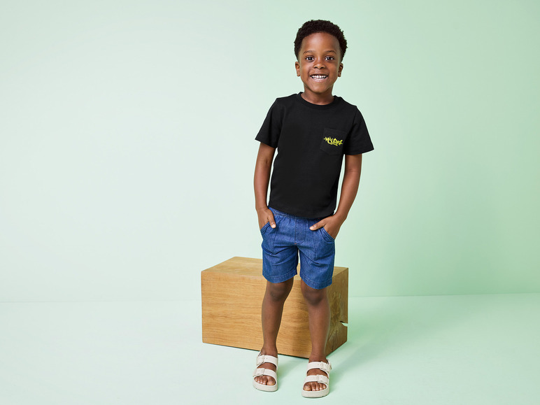 Gehe zu Vollbildansicht: lupilu® Kleinkind T-Shirt mit Rundhalsausschnitt - Bild 9