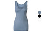 Ein blaues Tanktop mit Spitze