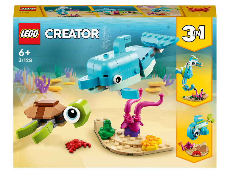 Gehe zu Vollbildansicht: LEGO® Creator 31128 »Delfin und Schildkröte« - Bild 1