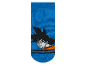 Blaue Socken mit Dragon Ball Z Motiv.