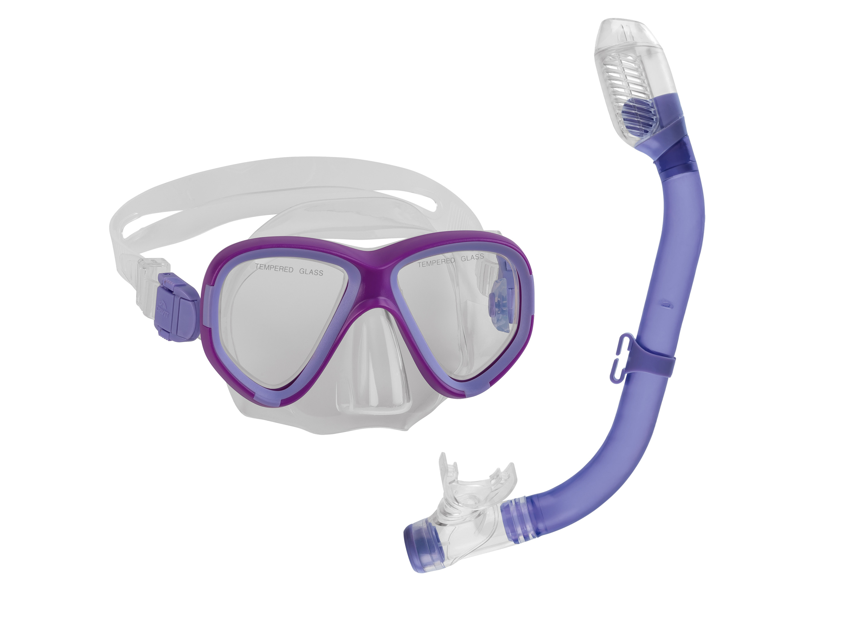CRIVIT Kinder Schnorchel 2tlg. Set (Lila)““ | 04052916492192