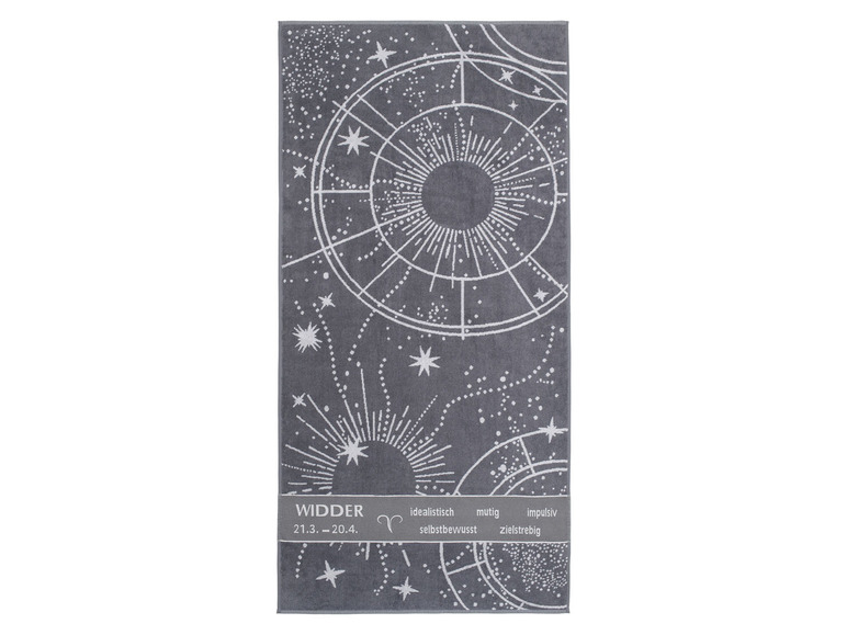 Gehe zu Vollbildansicht: Gözze Saunatuch »Sternzeichen«, reine Baumwolle, 80 x 180 cm - Bild 19