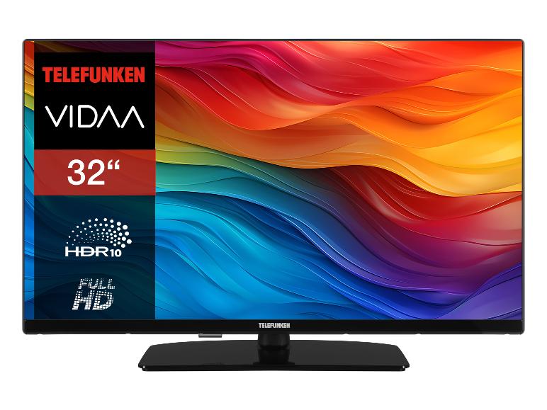 Telefunken Vidaa 32' Smart TV Full HD HDR10.