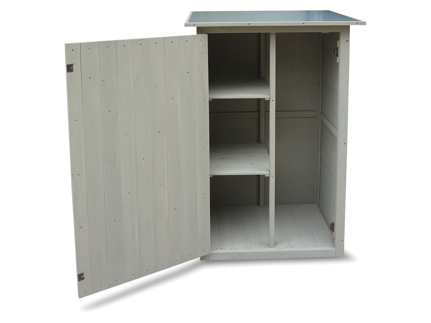 Thumbnail - HABAU Gartenschrank »Benno«,  76 x 56 x 117 cm, grau