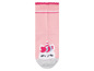 Rosa Socke mit Einhorn-Motiv