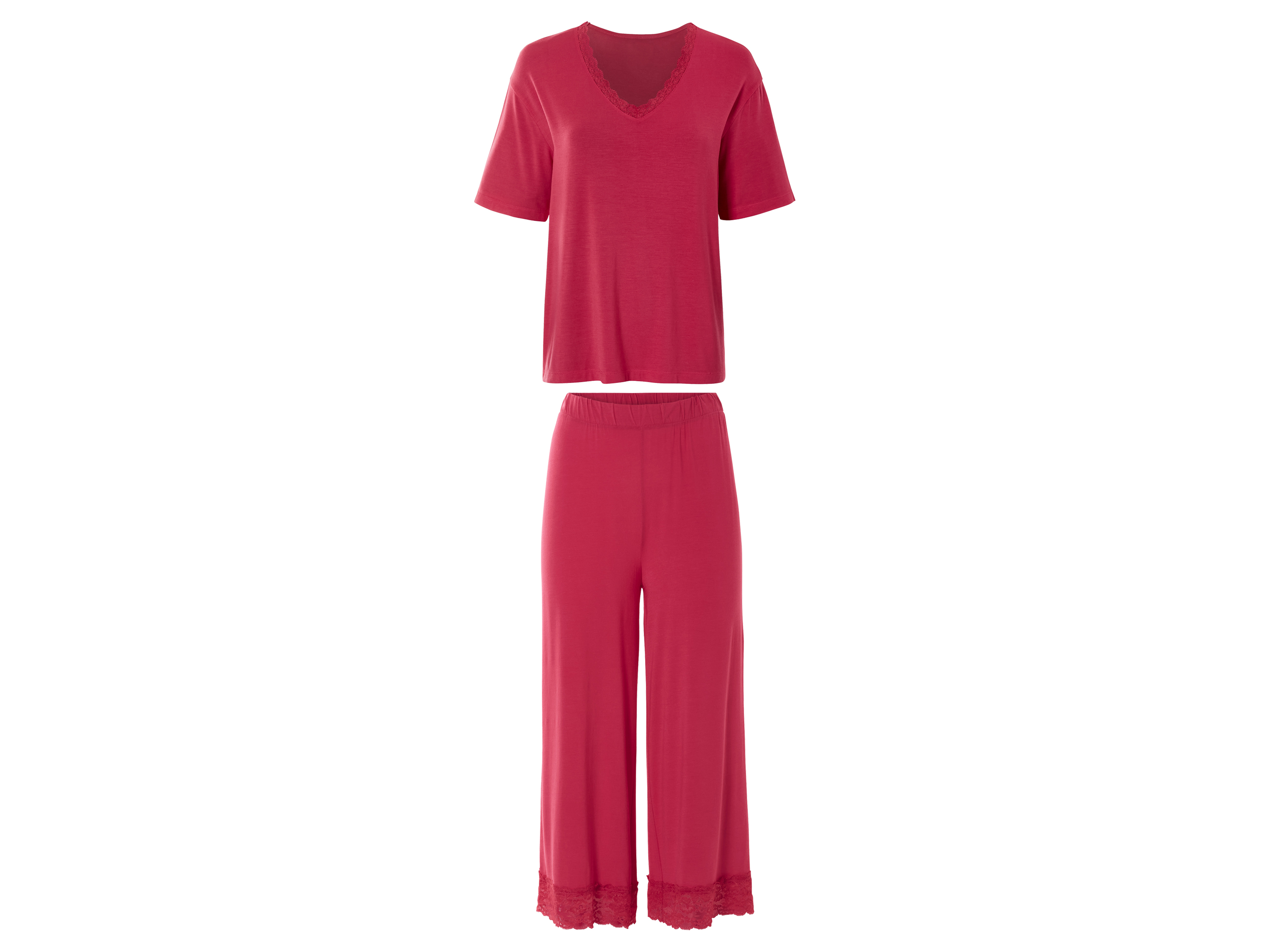 esmara® Damen Pyjama kurz/lang (Rot, XS(32/34))““ | dass ein Textil- oder Lederprodukt auf mehr als 300 Schadstoffe geprüft wurde. Tencel TM Lyocell Mit Fasern natürlichen Ursprungs Tencel TM Lyocell ist eine umweltverträgliche Faser aus Cellulose, ressourcenschonend in der Herstellung und vollständig biologisch abbaubar. Die glatte Faseroberfläche von Tencel™ Lyocellfasern nimmt Feuchtigkeit effizienter auf als Baumwolle. Dies unterstützt den natürlichen Temperaturausgleich des Körpers und verleiht der Haut Tag und Nacht ein kühles und trockenes Gefühl. Tencel TM ist eine Marke der Lenzing AG. Hohenstein Das passt perfekt Das Prüfinstitut Hohenstein führt seit rund 60 Jahren Reihenmessungen und Studien zur Erfassung der Körpermaße durch. Mit Nutzung der 3-D-Bodyscannertechnologie werden die realen Körperformen visualisiert und in verlässliche Größentabellen umgerechnet.““