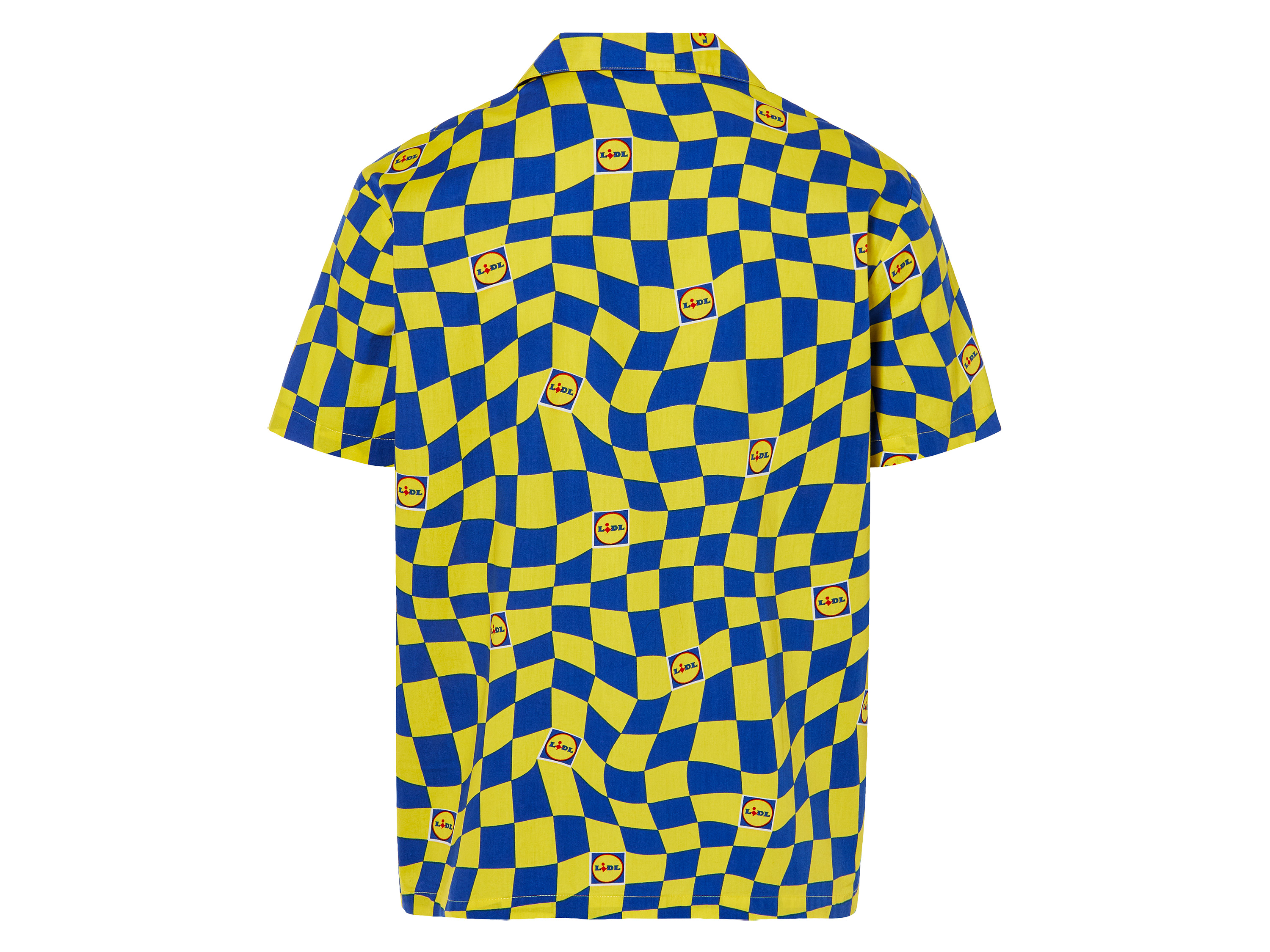 Thumbnail - LIVERGY® Herren Freizeithemd kurzarm Lidl (Gelb, XL(43/44))