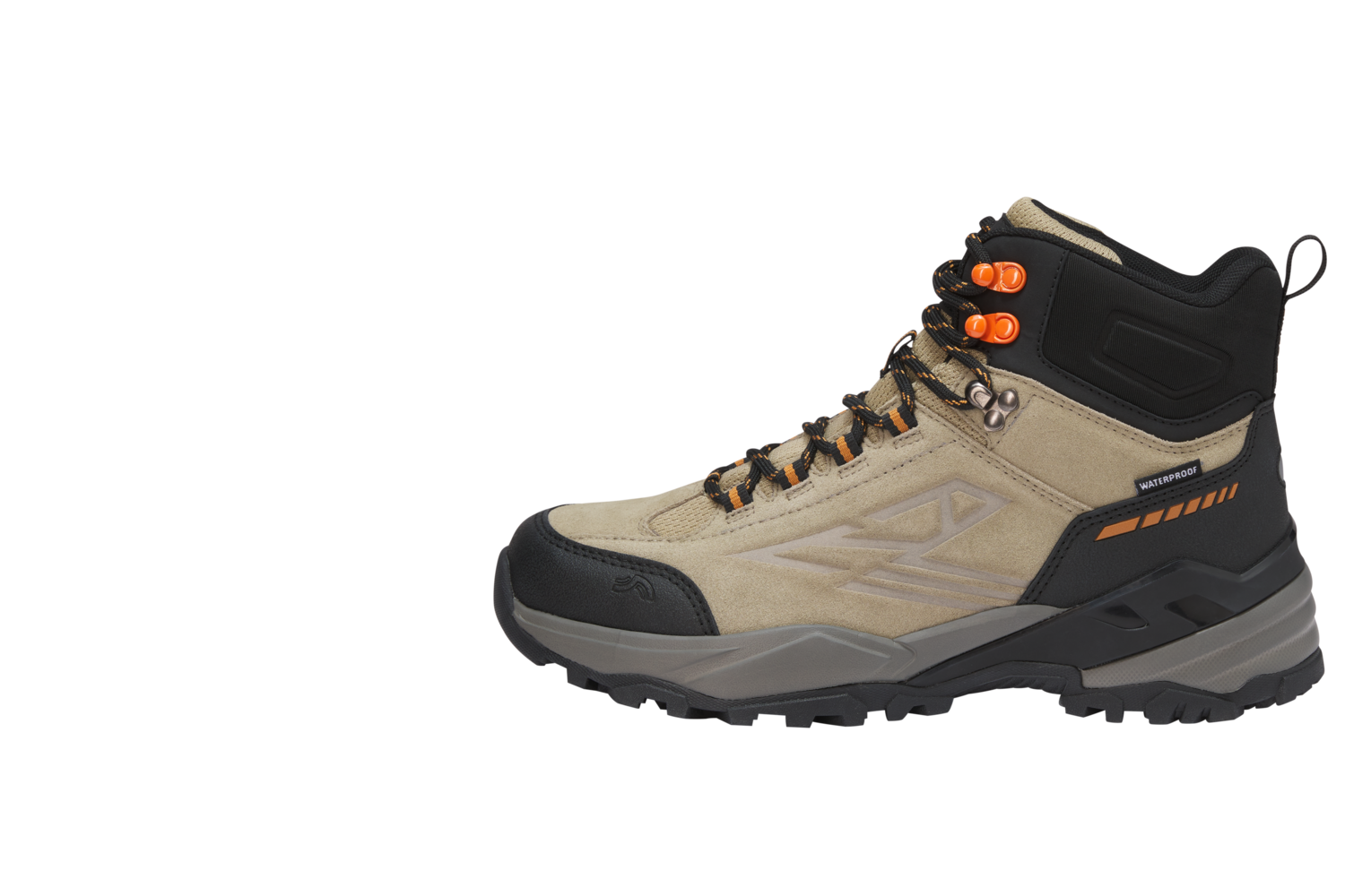 CRIVIT Herren Premium-Leder-Trekkingstiefel (Beige, 43) – Bild 3 von 4