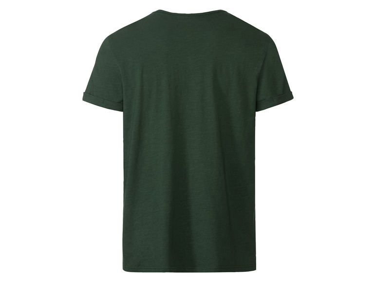 Gehe zu Vollbildansicht: LIVERGY® Herren T-Shirt mit Print, reine Baumwolle - Bild 4