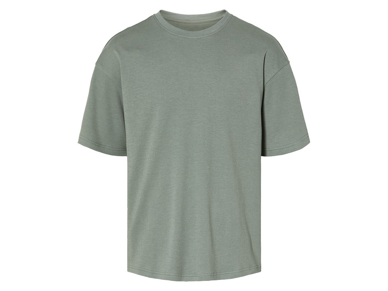 Gehe zu Vollbildansicht: LIVERGY® Herren T-Shirts, oversized, aus reiner Baumwolle - Bild 6