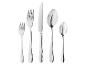 SilverCrest Besteckset mit zwei Gabeln, einem Messer und zwei Löffeln.
