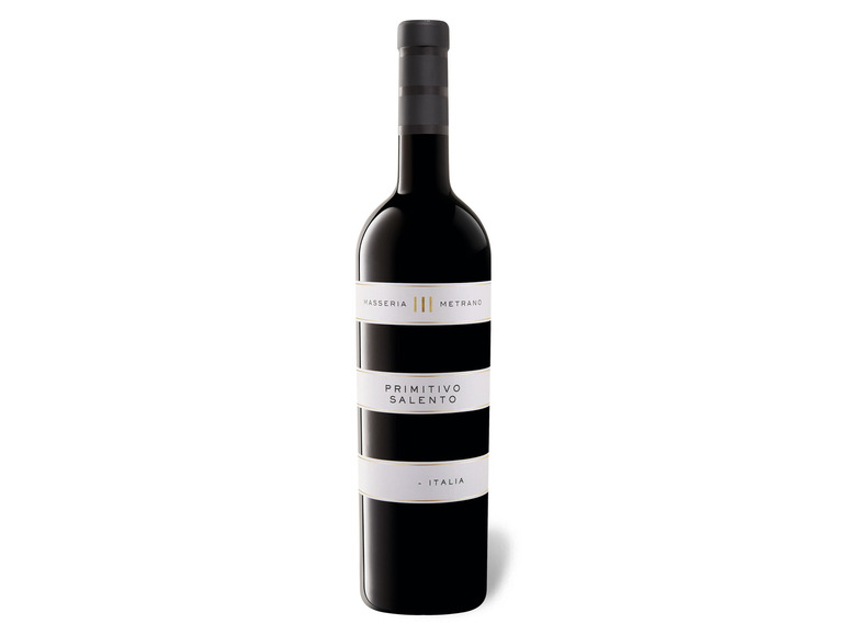 Gehe zu Vollbildansicht: Masseria Metrano Primitivo Salento IGT trocken, Rotwein 2021 - Bild 1