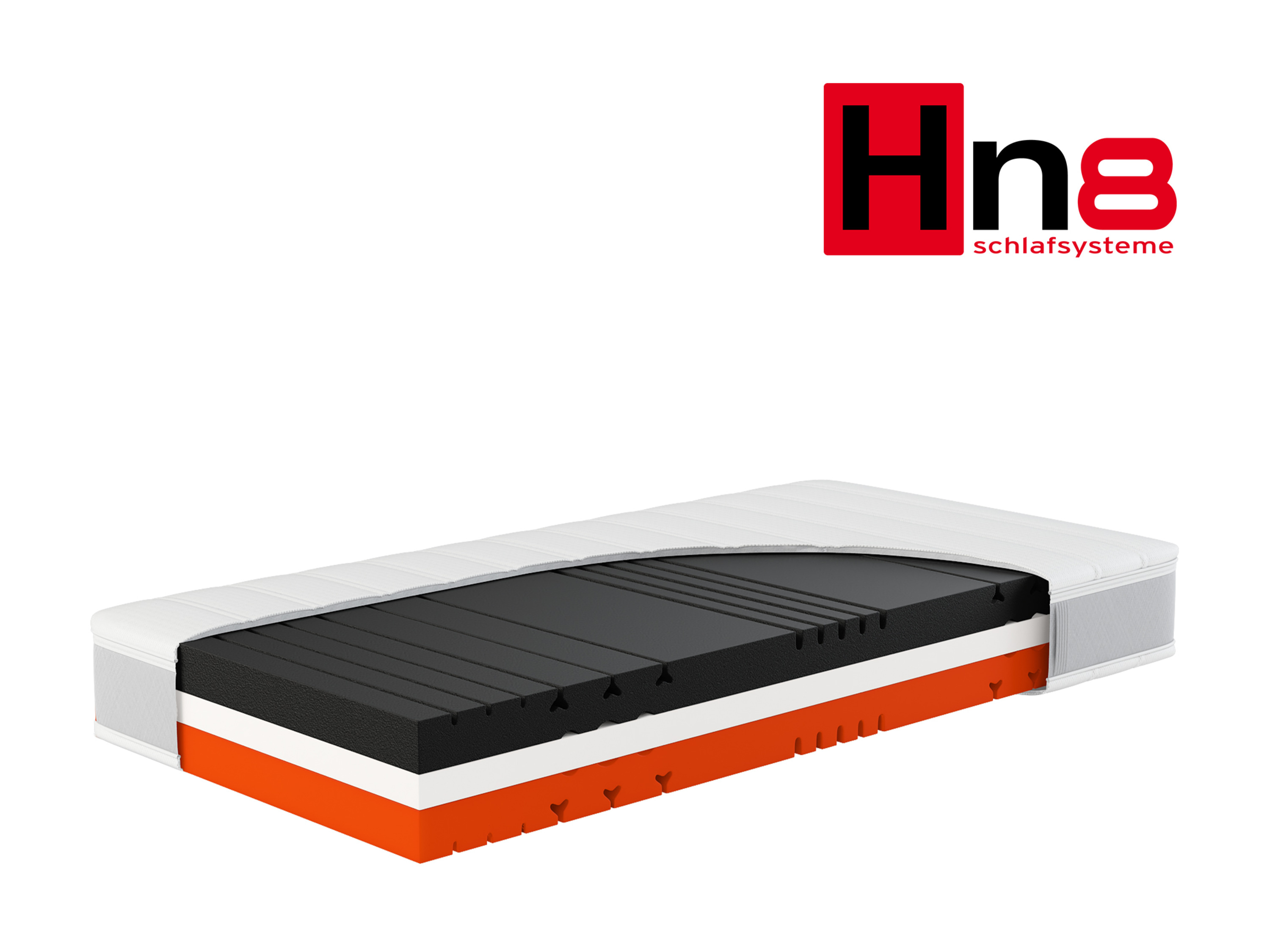 Hn8 Schlafsysteme 7-Zonen Kaltschaum-Matratze Sleep Balance Pro mit Wendefunktion (H2/H3, 160 x 200 cm) | 04046277626211