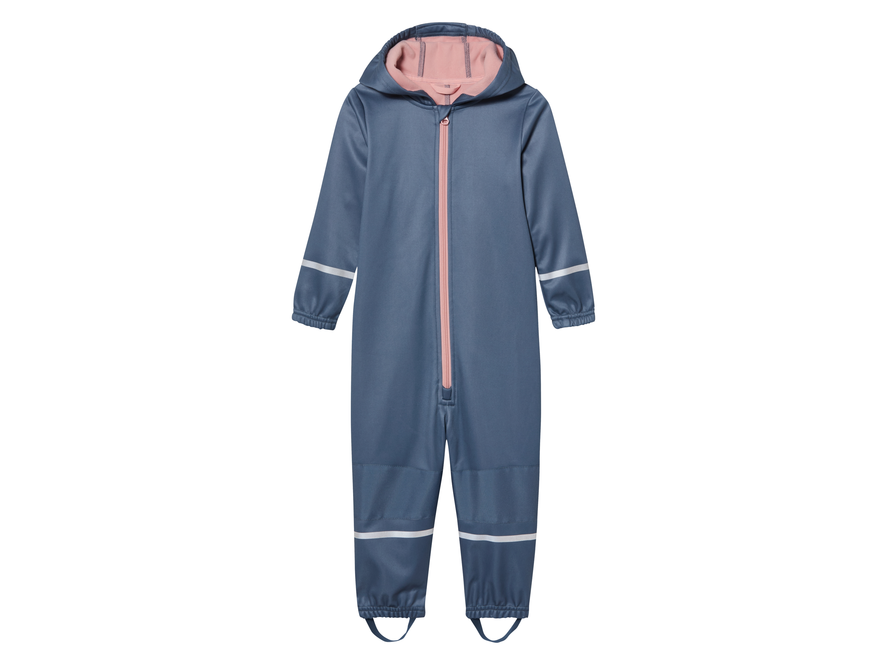LUPILU® Baby Kleinkinder Matsch- und Buddel Overall Softshell, gefüttert (Blau, 98/104)