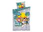 Paw Patrol Bettwäsche: Bettbezug und Kissenbezug im Tropen-Design.