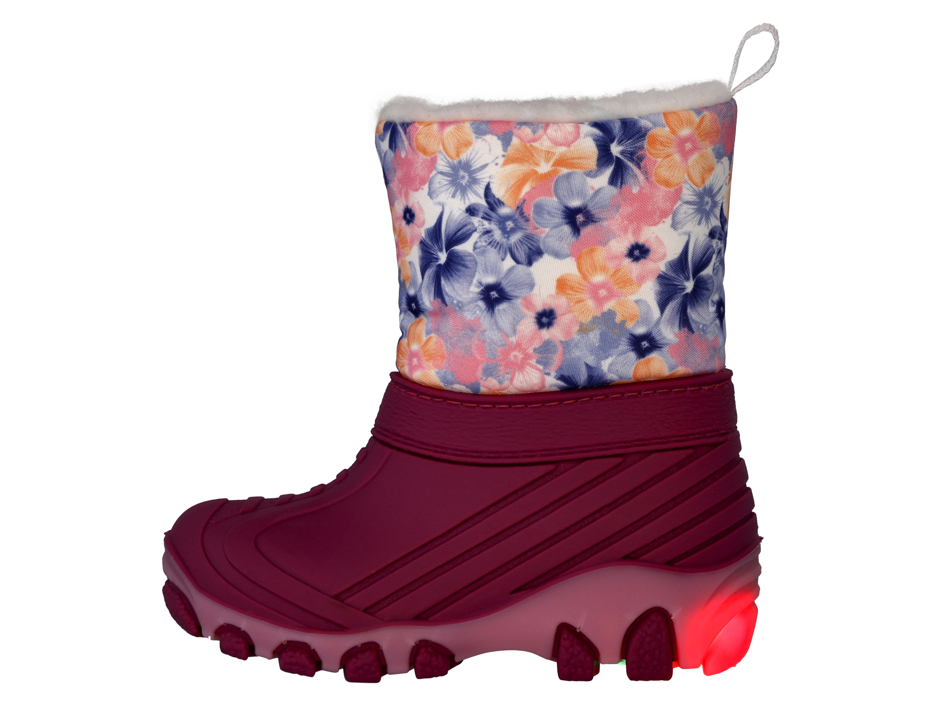 Thumbnail - lupilu® Kinder-LED-Winterstiefel (Beere, 25)
