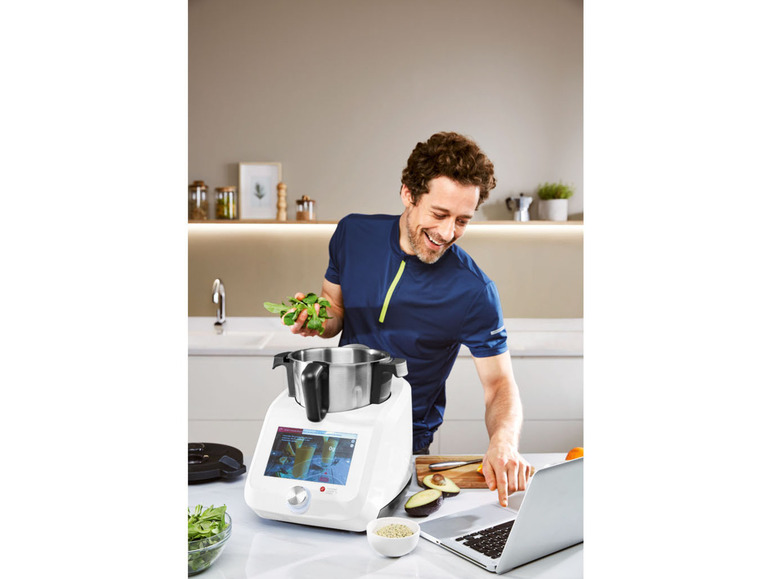 Gehe zu Vollbildansicht: SILVERCREST® KITCHEN TOOLS Monsieur Cuisine Smart »SKMS 1200 A1«, 1200 W - Bild 30