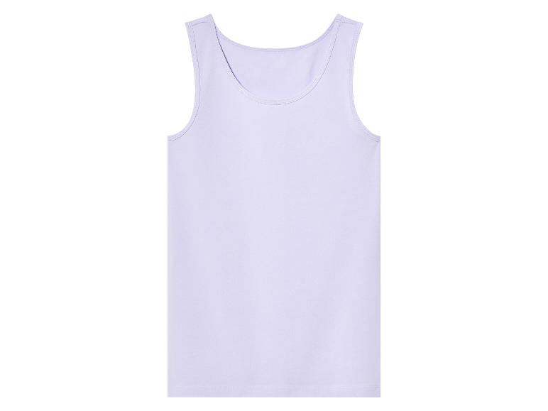 Ein helllila Tanktop.