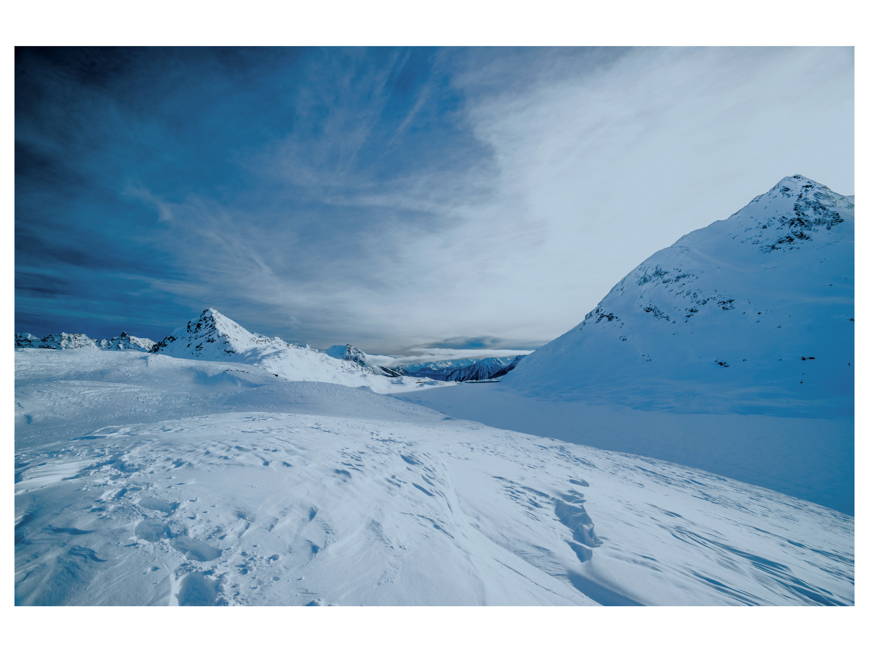 Thumbnail - lupilu® Kleinkinder Mädchen Jungen Handschuhe Ski (4 (6-8 Jahre), Muster blau/orange)